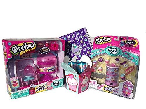 Shopkins Cupcake Gift Set 6 Items Cupcake Queen Ca